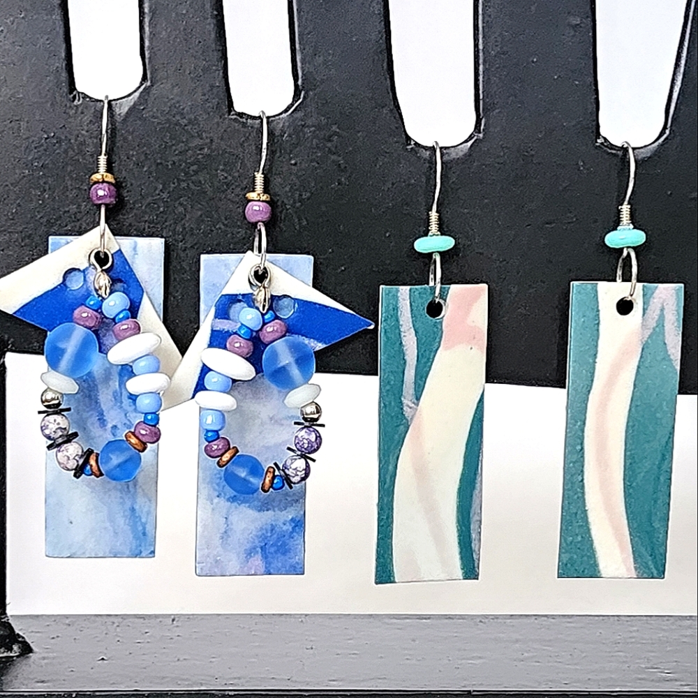 FIMO Clay Pierced Earrings